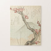 Fuji Behind a Blossoming Plum Tree Legpuzzel (Verticaal)