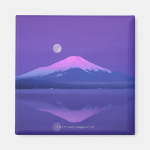 Fuji Below Moon Magneet