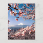 Fuji-berg Briefkaart (Voorkant)