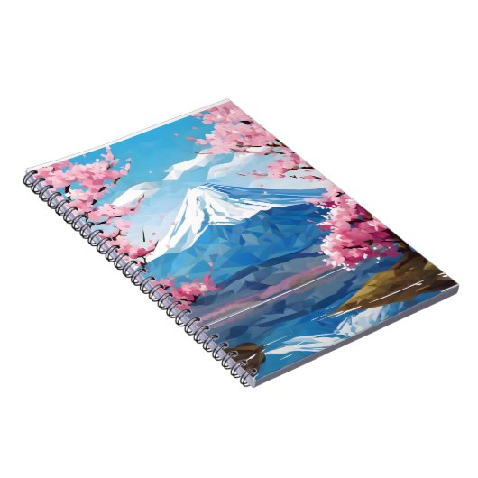 Fuji Blossom Notitieboek (Rechterzijde)