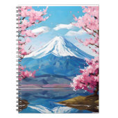 Fuji Blossom Notitieboek (Voorkant)