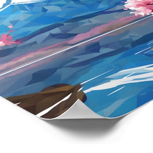 Fuji Blossom Poster (Hoek)