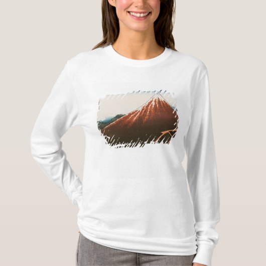 Fuji boven de bliksem' t-shirt (Voorkant)