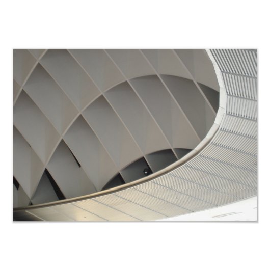 Fuji Building Foto Afdruk (Voorkant)