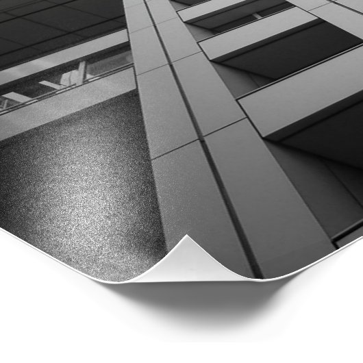 Fuji Building Foto Afdruk (Hoek)