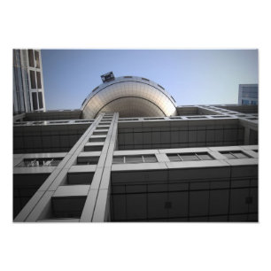 Fuji Building Foto Afdruk