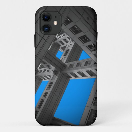 Fuji Building op de hele weg Case-Mate iPhone Case (Achterkant)