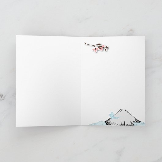 Fuji en Kaart Sakura (Binnen)