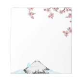 Fuji en Sakura: 5,5 x 6 inch Notitieblok - 40 pagi (Voorkant)