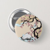 Fuji en Sakura Button (Voorkant /achterkant)