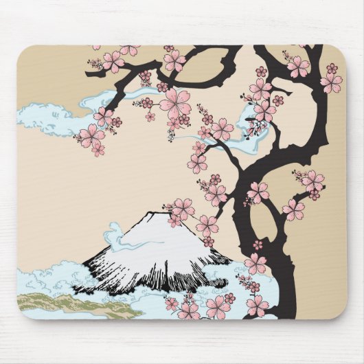 Fuji en Sakura Muismat (Voorkant)
