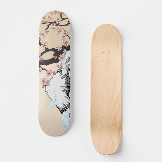 Fuji en Sakura: Persoonlijk Skateboard (Voorkant)