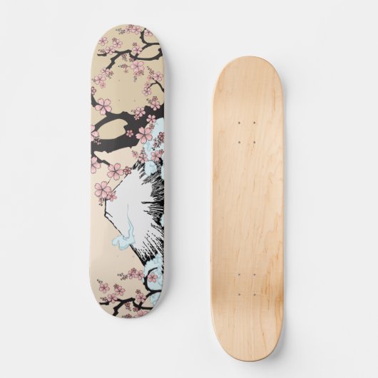 Fuji en Sakura: Persoonlijk Skateboard (Voorkant)
