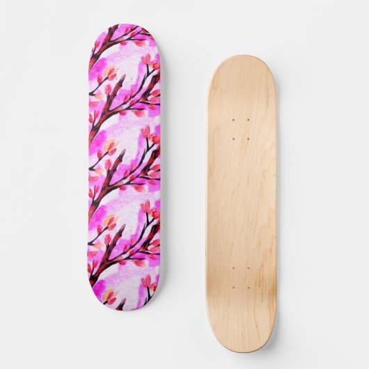 Fuji en Sakura skateboard (sakura versie) (Voorkant)