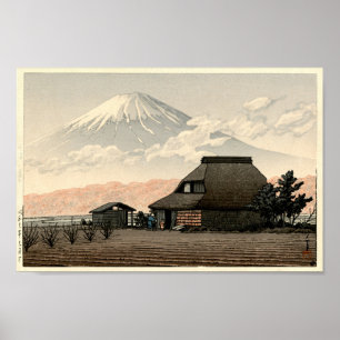 Fuji from Narusawa Hasui Kawase Poster Print