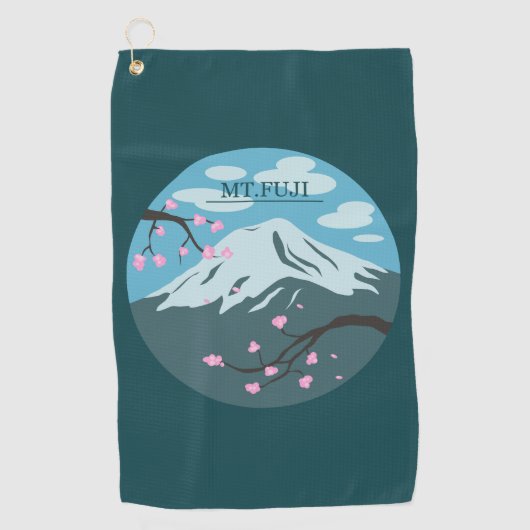 Fuji Golfhanddoek (Voorkant)