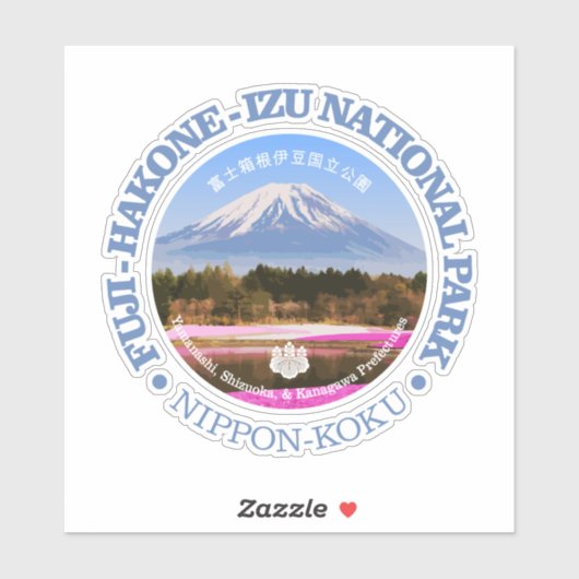 Fuji-Hakone-Izu NP Sticker (Vel)