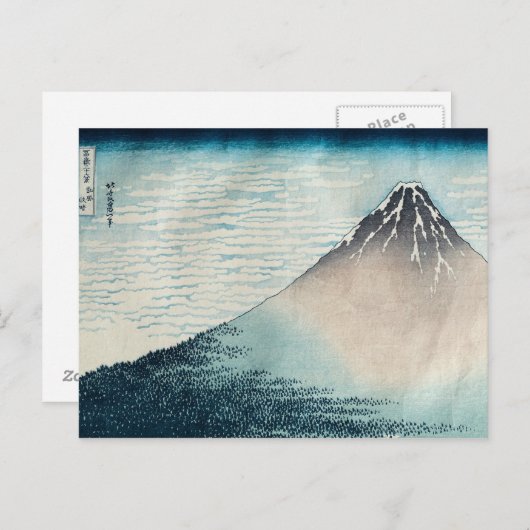 Fuji in Clear Weather' Briefkaart (Voorkant / Achterkant)