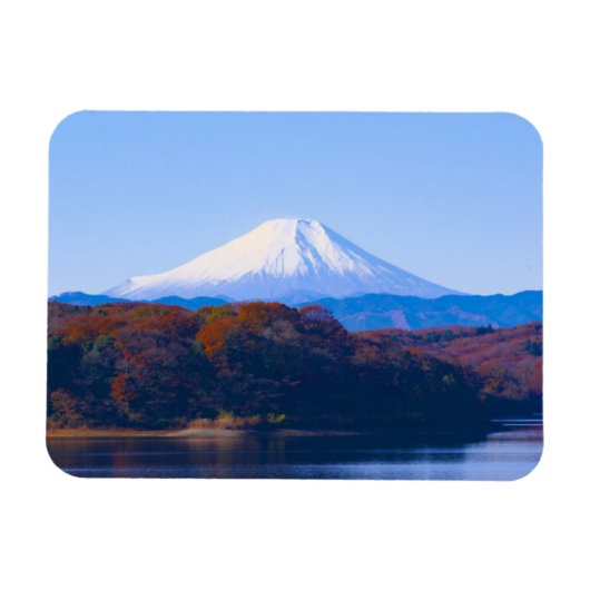 Fuji in Tokio, Japan Magneet (Horizontaal)