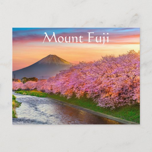 Fuji Japan Briefkaart (Voorkant)