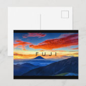 Fuji - Japan Briefkaart (Voorkant / Achterkant)