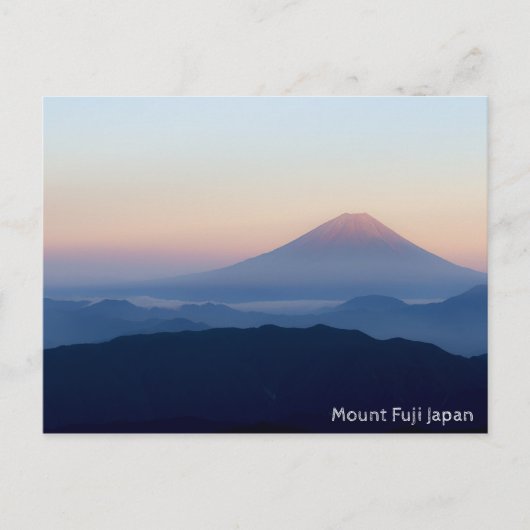 Fuji Japan Briefkaart (Voorkant)