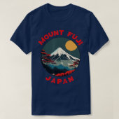 Fuji Japan —  drukcirkel T-shirt (Design voorkant)