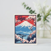 Fuji, Japan Reizen Briefkaart (Staand voorkant)