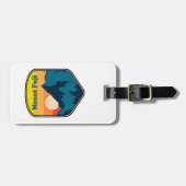 Fuji Japan Sunrise Bagagelabel (Voorkant horizontaal)