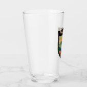 Fuji Japan Travel Art Glas (Rechts)