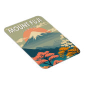 Fuji Japan Travel Art  Magneet (Rechterzijde)