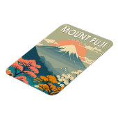 Fuji Japan Travel Art  Magneet (Linkerzijde)