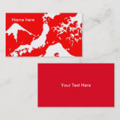 Fuji Japans afdrukbureau koppelen Visitekaartje (Voorkant / Achterkant)