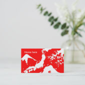 Fuji Japans afdrukbureau koppelen Visitekaartje (Staand voorkant)