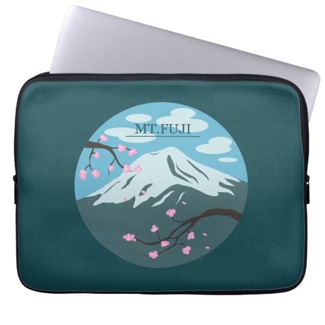 Fuji Laptop Sleeve (Voorkant)