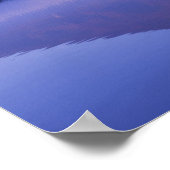 Fuji met lokulair wolk, meer van Motosu, Poster (Hoek)