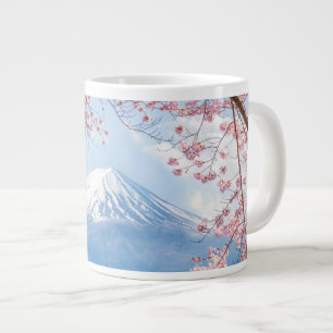 Fuji Mountain   Meer van Kawaguchiko   Lente in Ja Grote Koffiekop