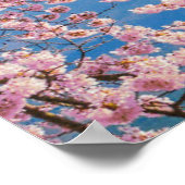 Fuji Mountain | Meer van Kawaguchiko | Lente in Ja Poster (Hoek)