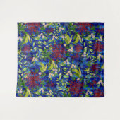 Fuji Mums Daisies en Butterflies Wandkleed (Voorkant (horizontaal))