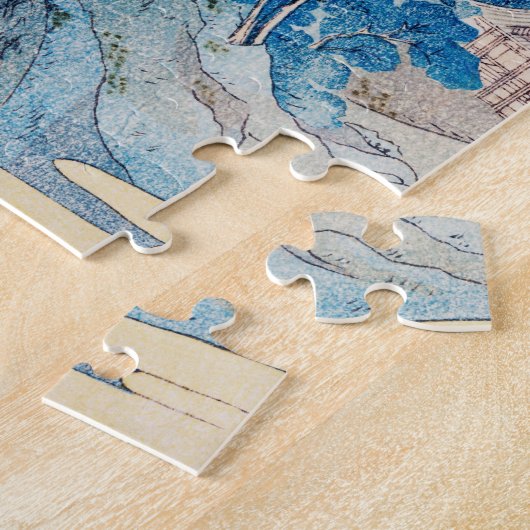 Fuji no Yukei Legpuzzel (Zijkant)