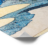 Fuji no Yukei van Kuniyoshi (1798-1861) Poster (Hoek)