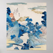 Fuji no Yukei van Kuniyoshi (1798-1861) Poster (Voorkant)