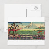 Fuji ongeveer 1860 jaar briefkaart (Voorkant / Achterkant)