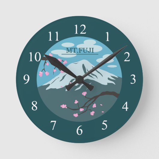 Fuji Ronde Klok (Voorkant)