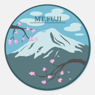 Fuji Ronde Sticker