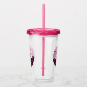 Fuji (roze) acryl drinkbeker (Rechts)