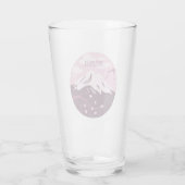 Fuji (roze) glas (Achterkant)