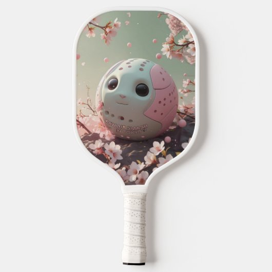 Fuji Smash – Tokyo Pickleball Design Pickleball Paddle (Achterkant)