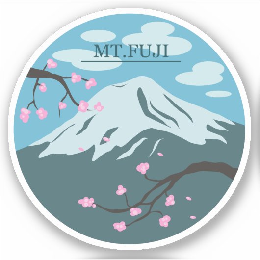 Fuji Sticker (Voorkant)