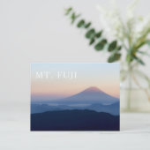 Fuji Sunrise Japan Briefkaart (Staand voorkant)